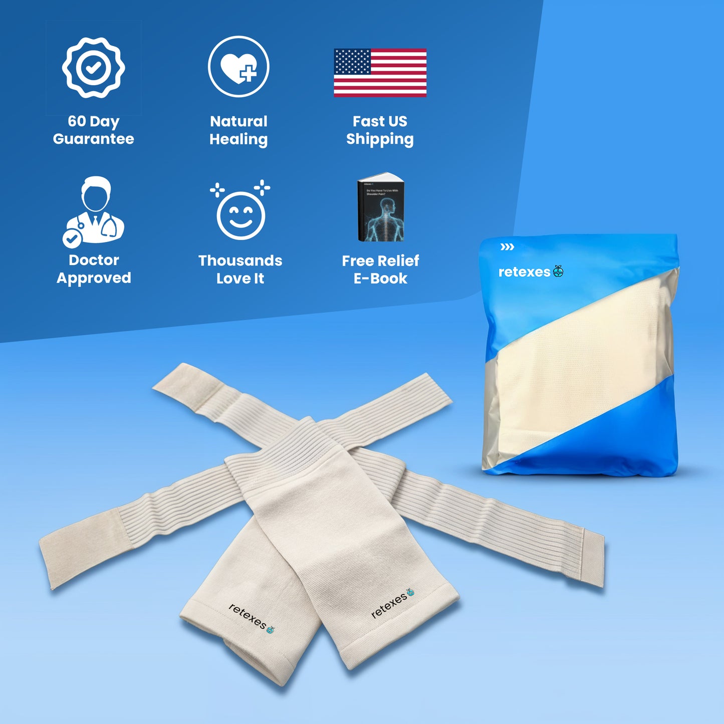 Retexes™ Cream Compression Sleeve