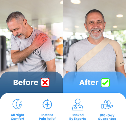 Retexes™ Cream Compression Shoulder Sleeve