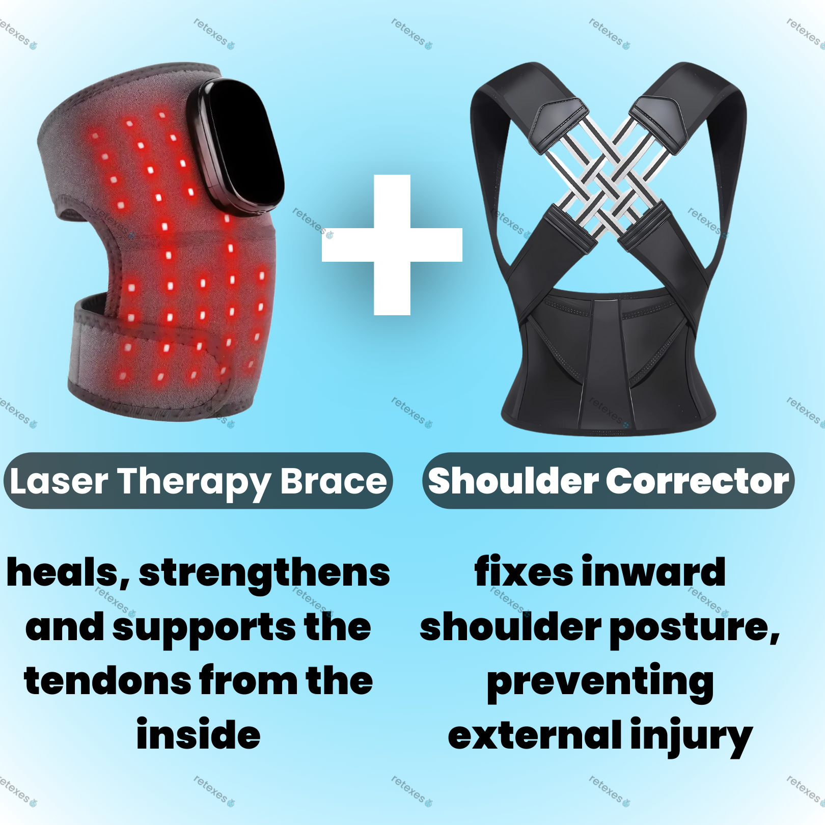 Retexes™ Shoulder Brace: Relief In 15 Minutes