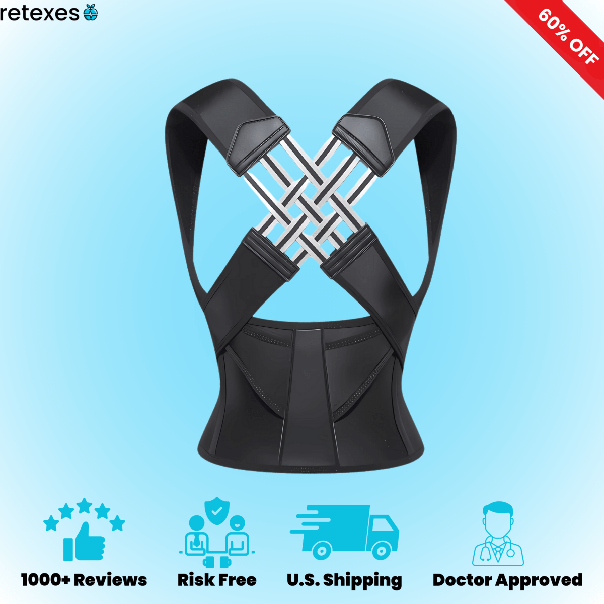 Retexes™ Posture Corrector