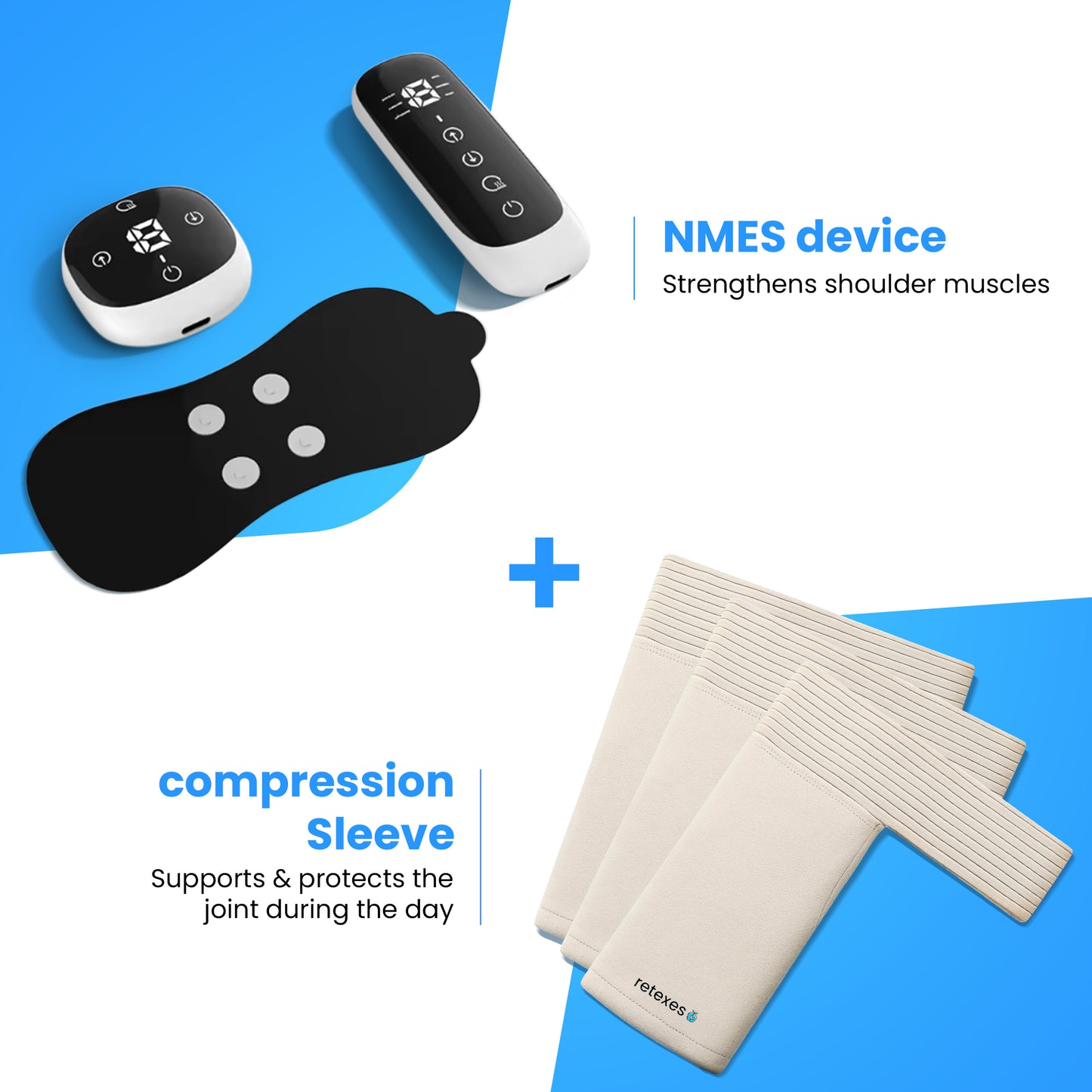 Retexes™ Shoulder Revive NMES Massager