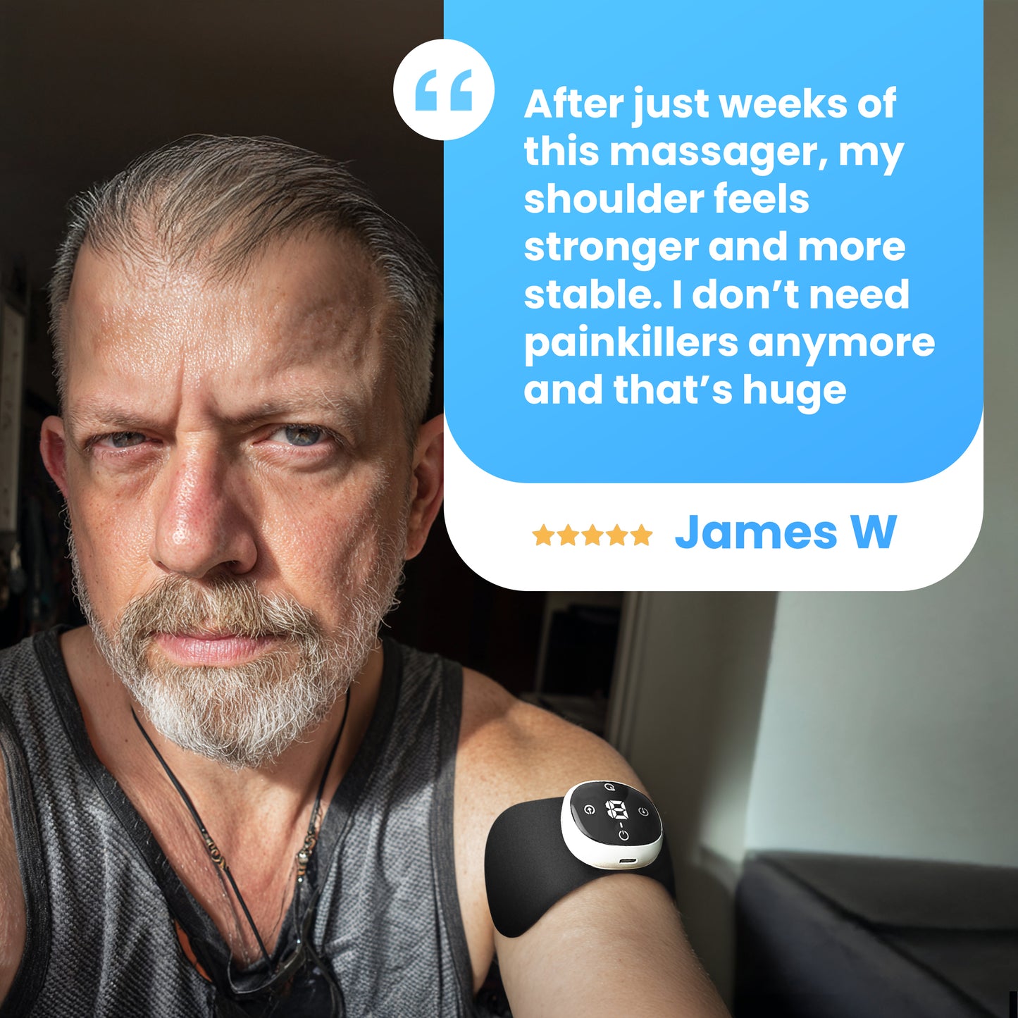 Retexes™ Shoulder Revive NMES Massager