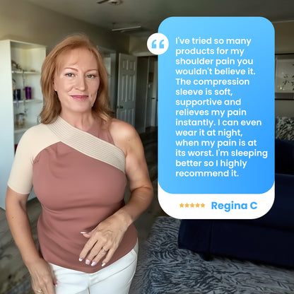 Retexes™ Cream Compression Shoulder Sleeve