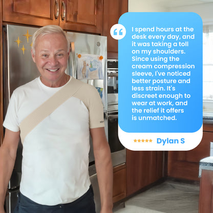 Retexes™ Cream Compression Shoulder Sleeve