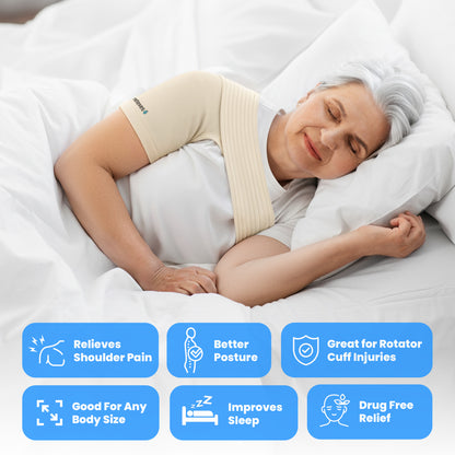 Retexes™ Cream Compression Shoulder Sleeve